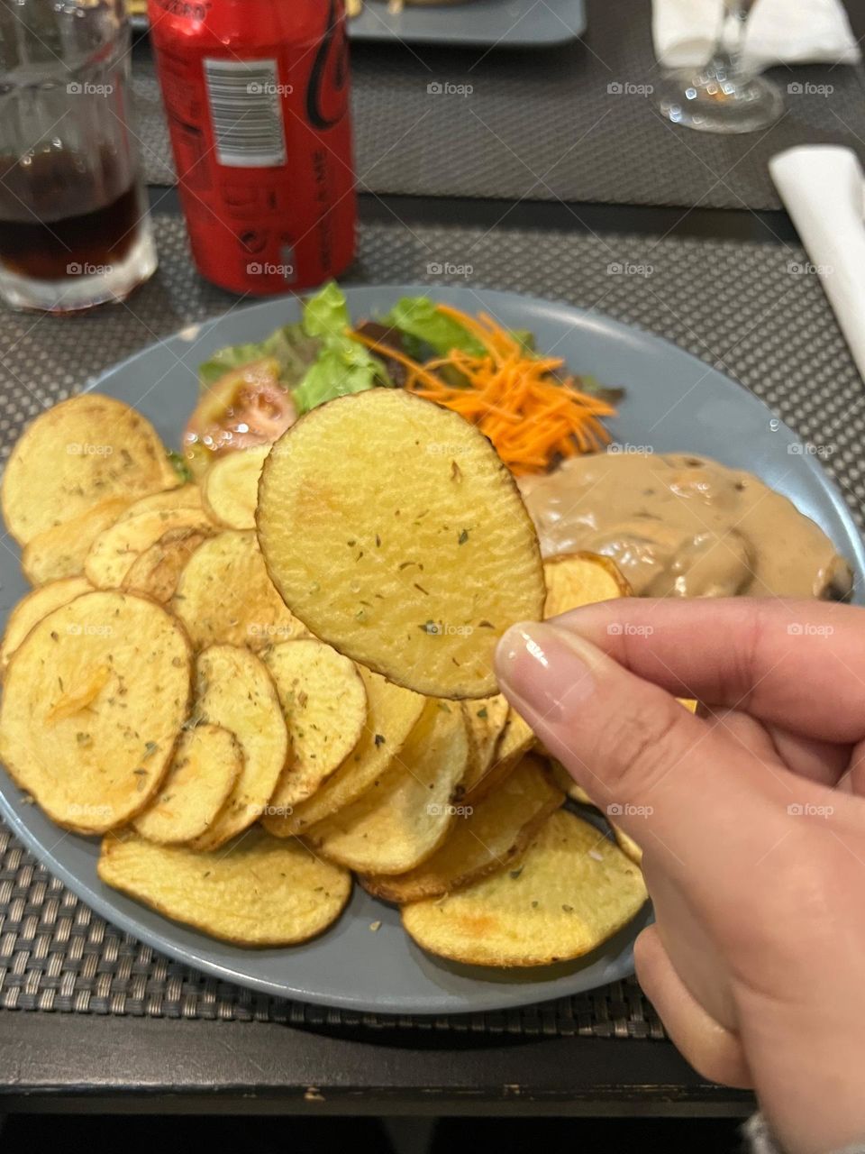 Round chips