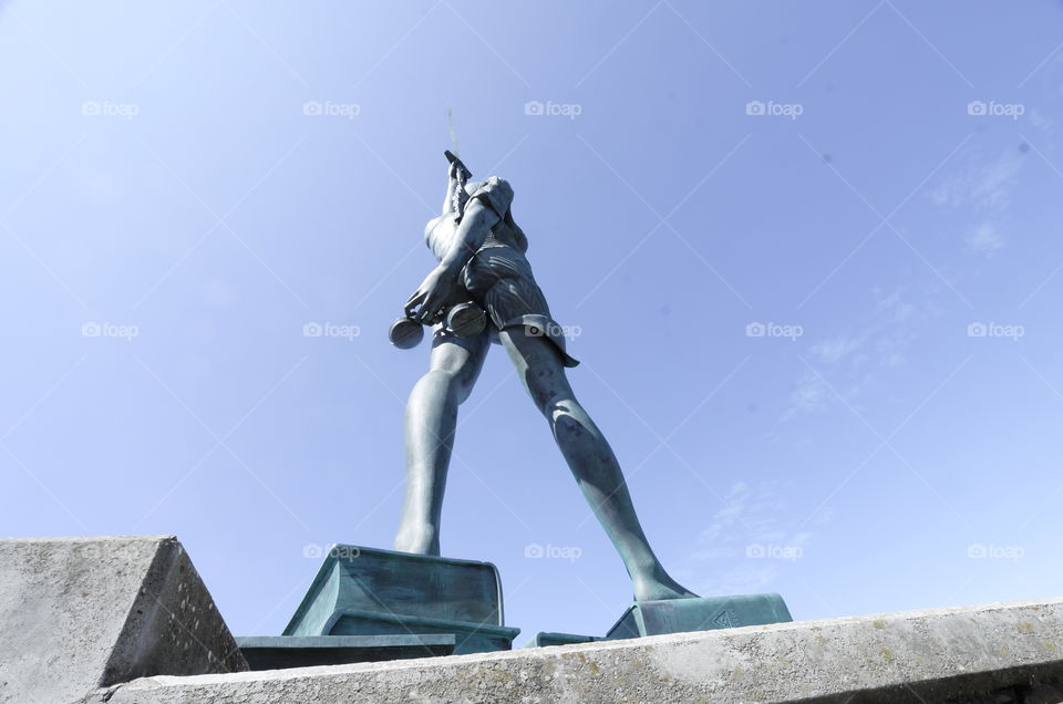 Sculpture. Ilfracombe