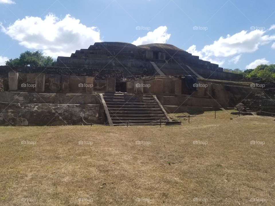 Mayan Ruins Tazumal in El Salvador