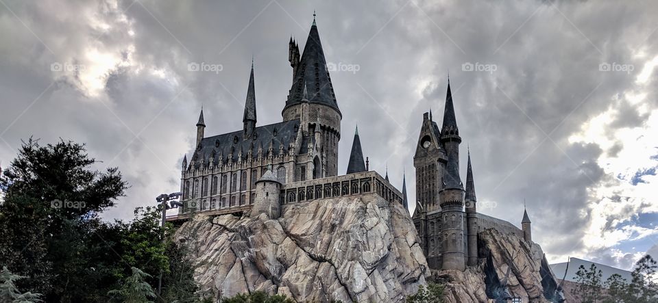 Harry Potter Castle at Universal Studios Orlando 