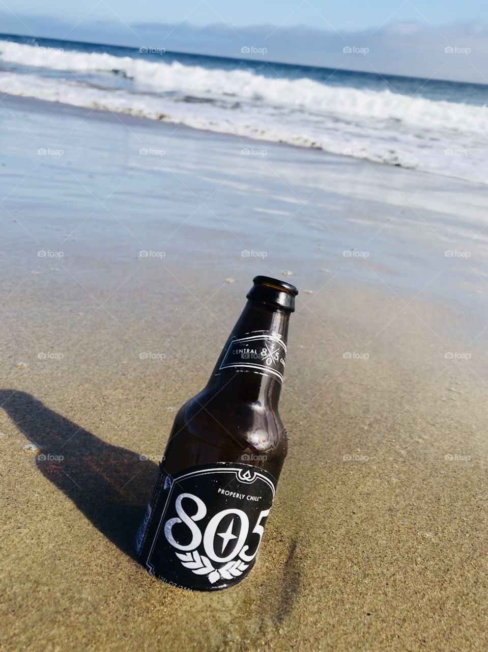 No beach trip is done without a beer 805 delicious 