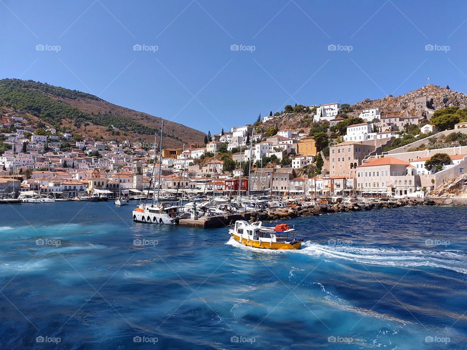 Hydra island in Greece