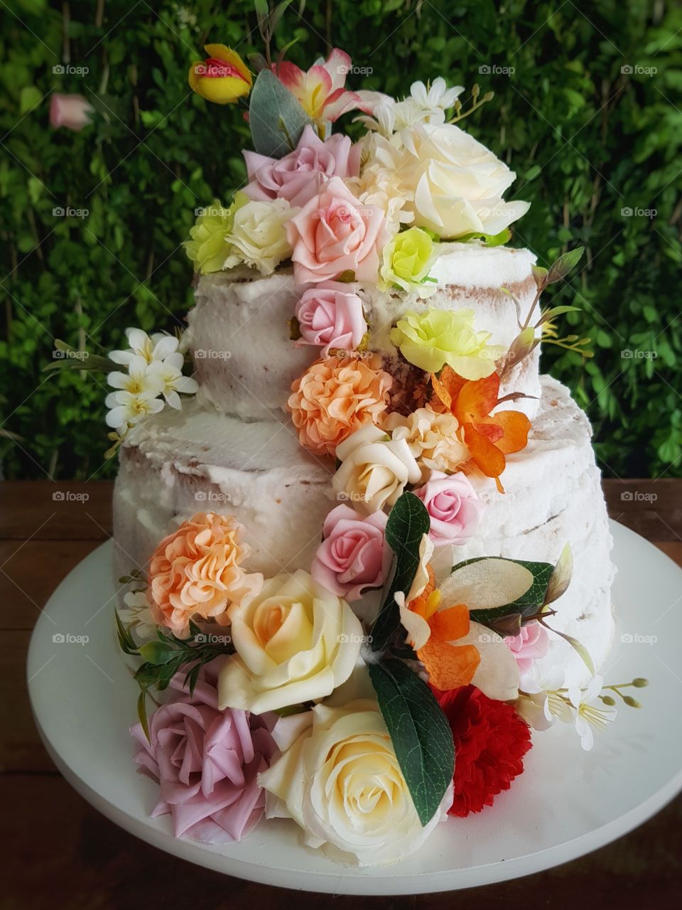 Flowery cake
