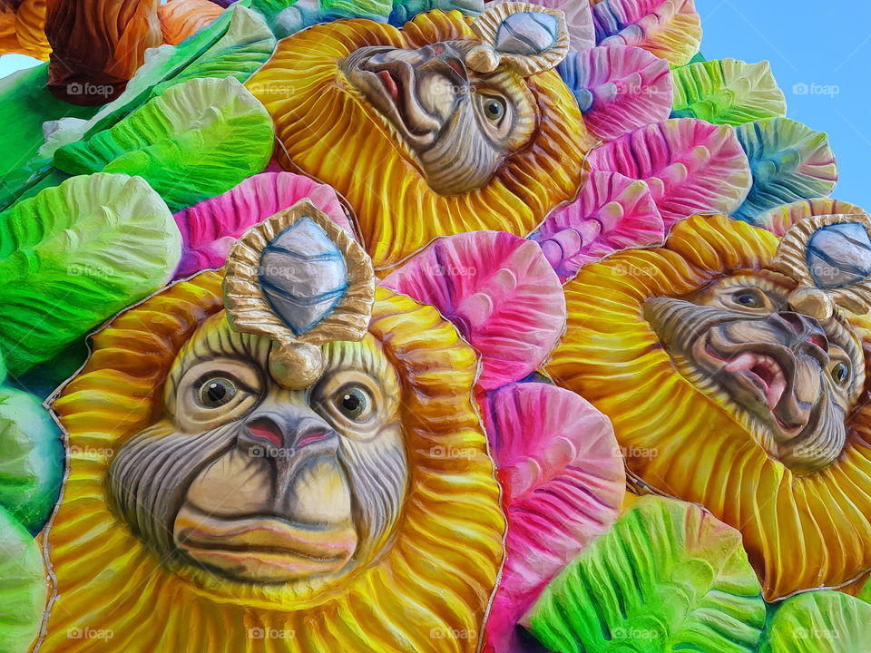 carnival monkeys