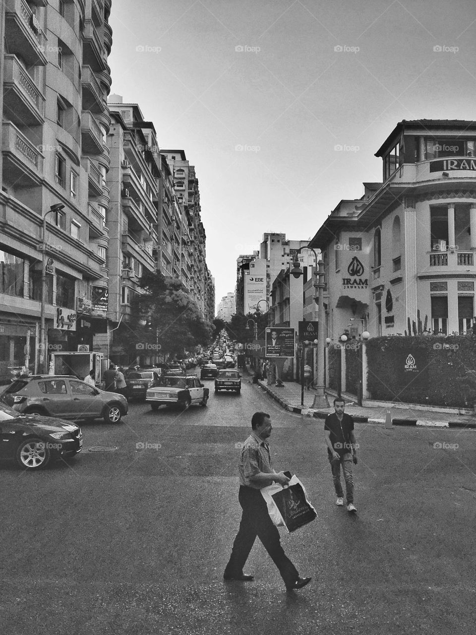 Syria street in Alexandria 