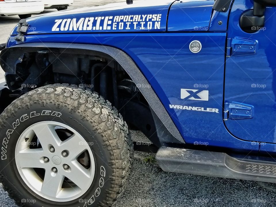 Jeep Wrangler Zombie Apocalypse Edition