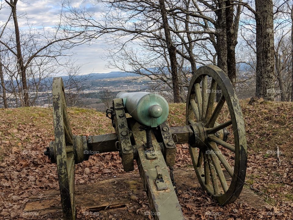 cannon at Kennesaw Mountain