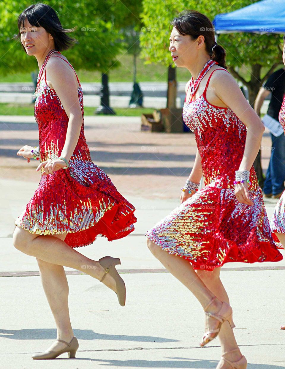 Modern Asian Dance. Asian American Heritage Festival held at the Kensico Dam Plaza in Valhalla, New York on May 30, 2015.