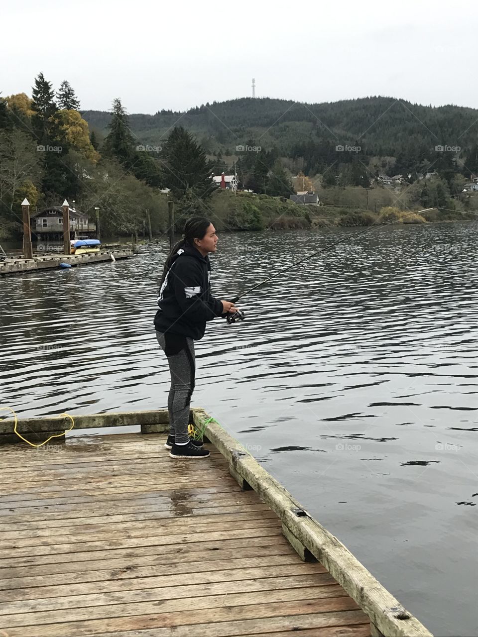 Me fishing