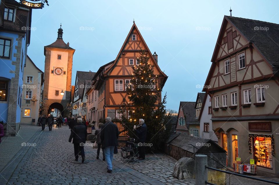 Christmas time in Rothenburg o.d. Tauber