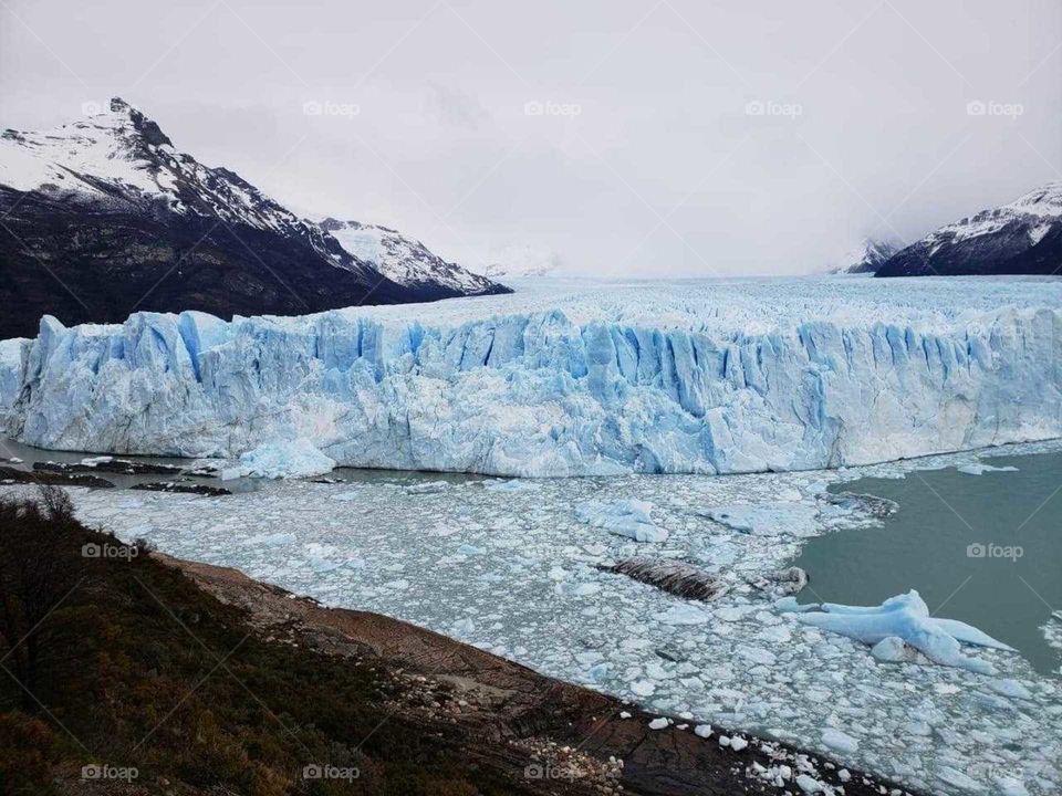 Glaciar perito Moreno República Argentina