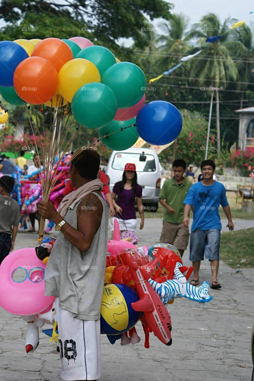 ballon vendor