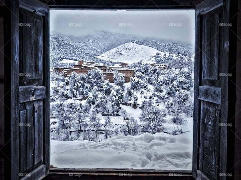 Sam South Waziristan Snowfall Window shoot.