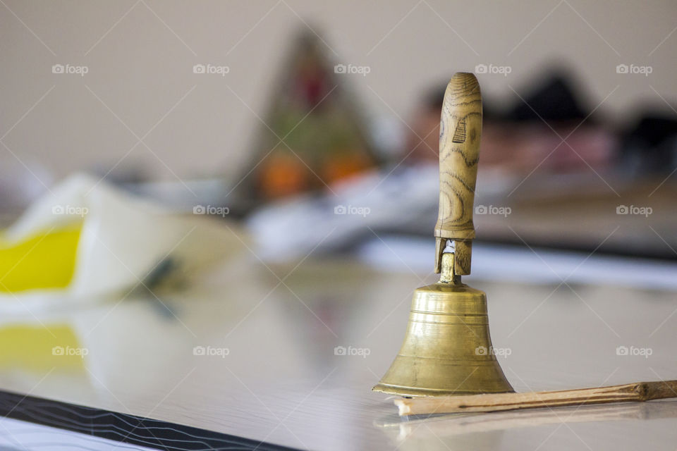 Bell on the table