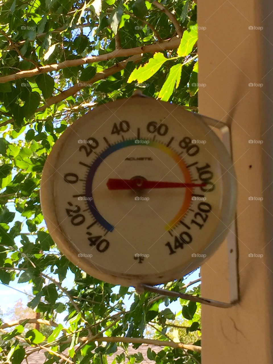 107 in the shade Too hot to handle! 