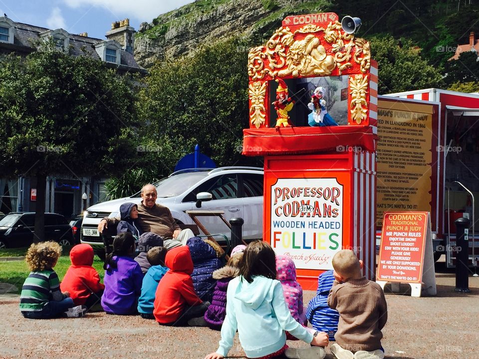 It's the Punch and Judy show