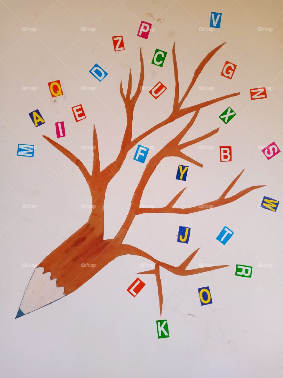 alphabet tree