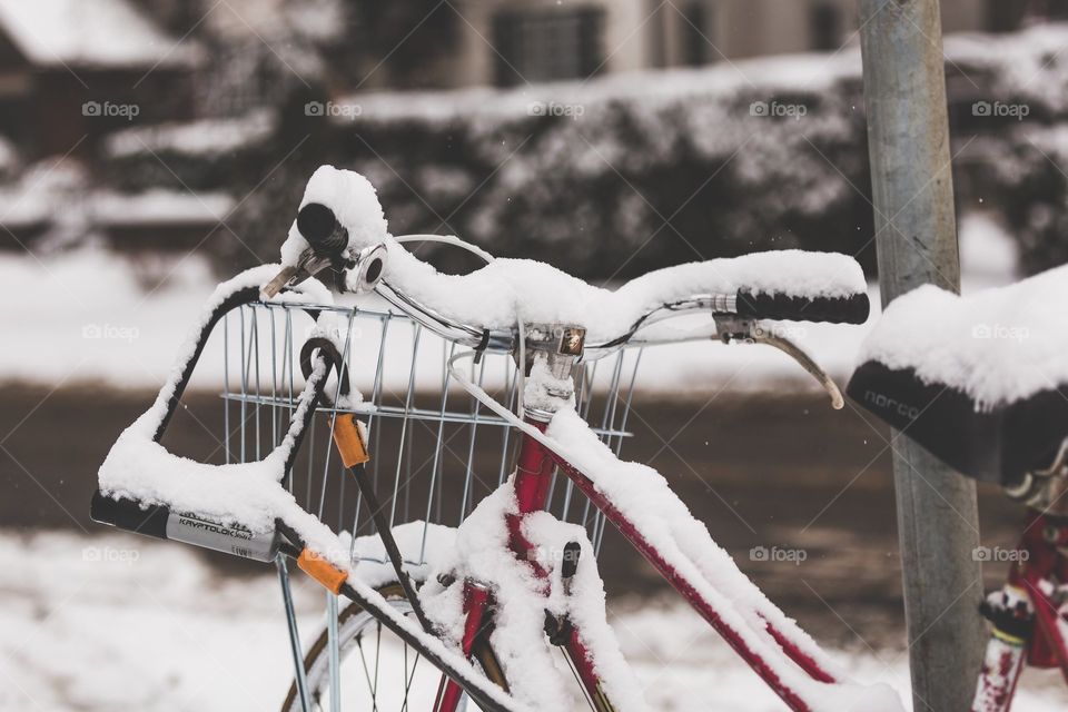 snow bycycle
