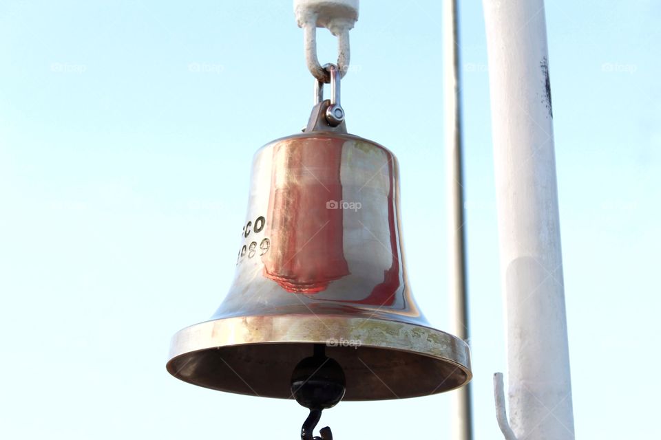 Bell on the sailboat