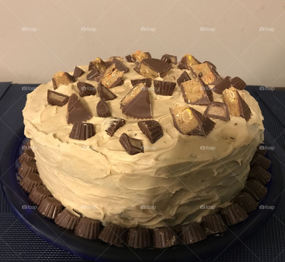 Reese’s cake homemade 