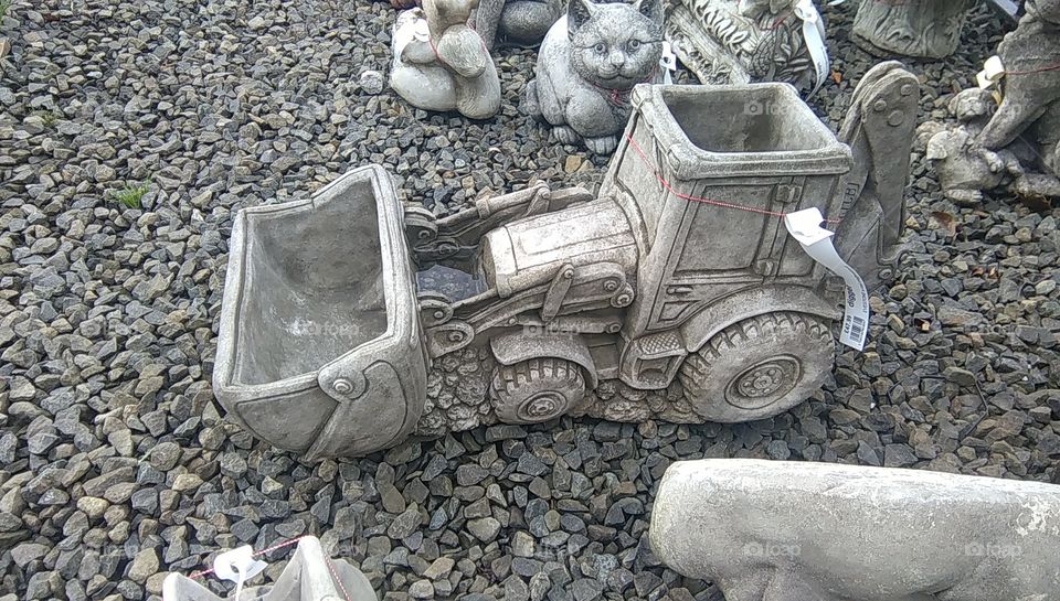 Stone tractor