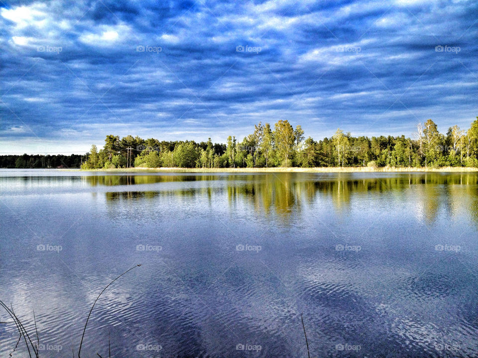 sweden sol summer lake by mirta980