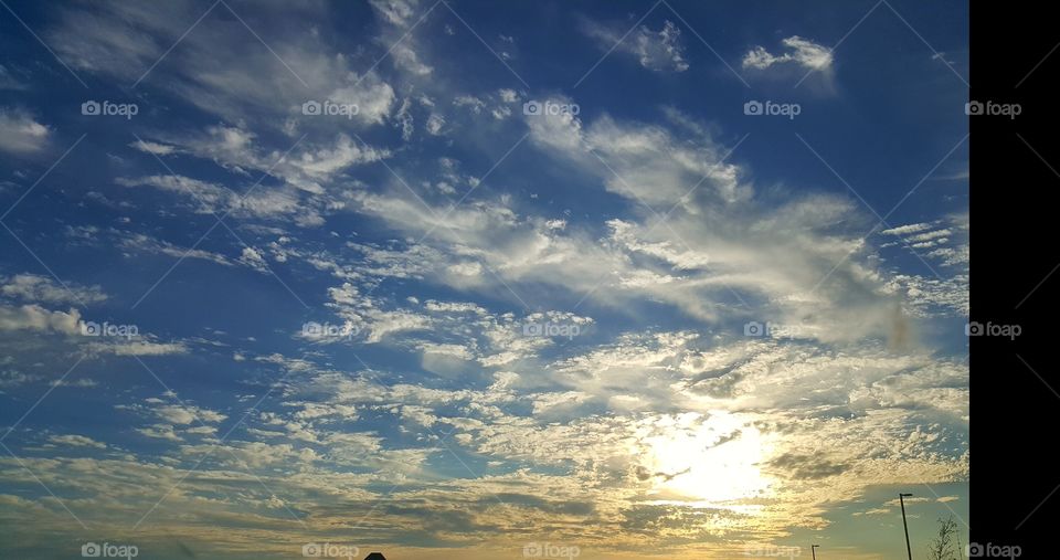 heaven shinning through