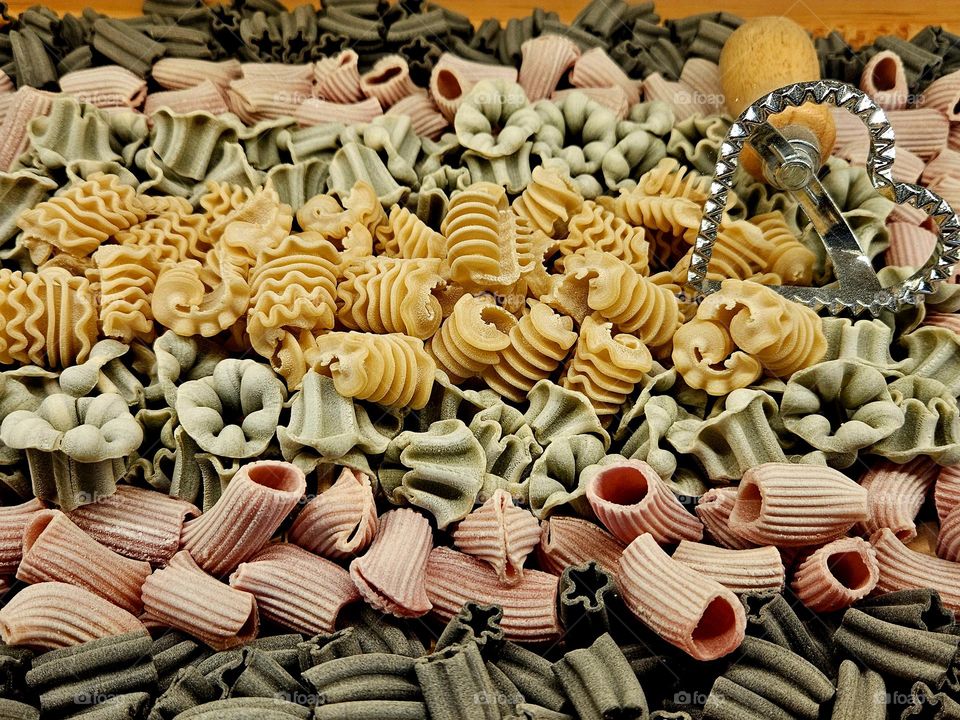 Love appears in the spaghetti?