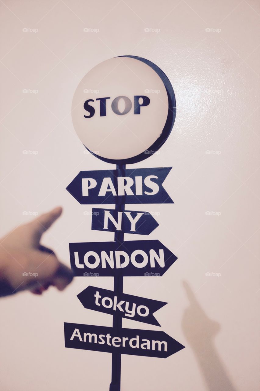 the hand's shadow want to go somewhere else 