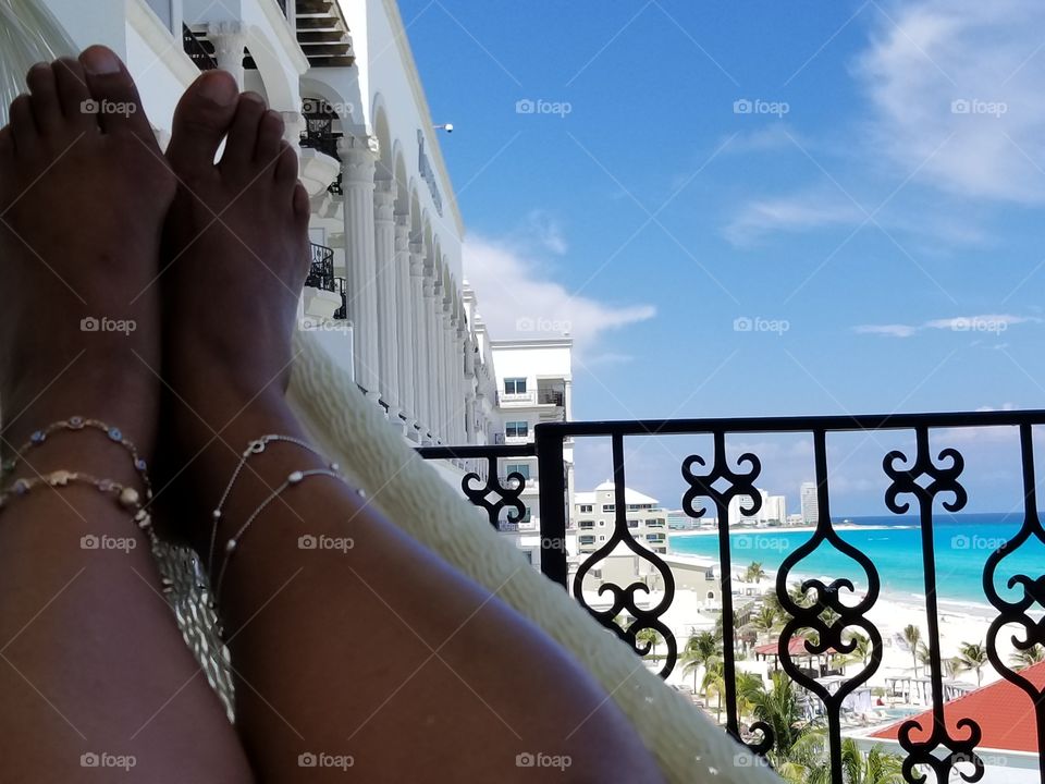 Kicking it Cancun style