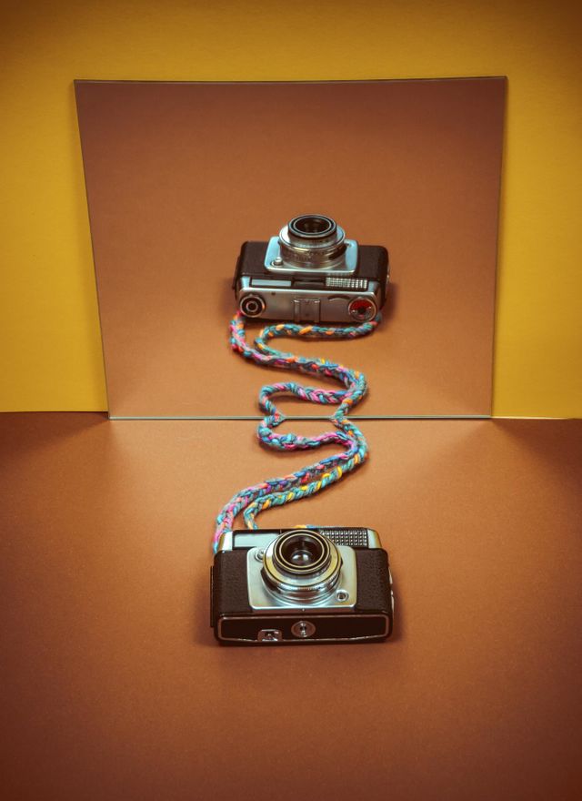 vintage photo camera