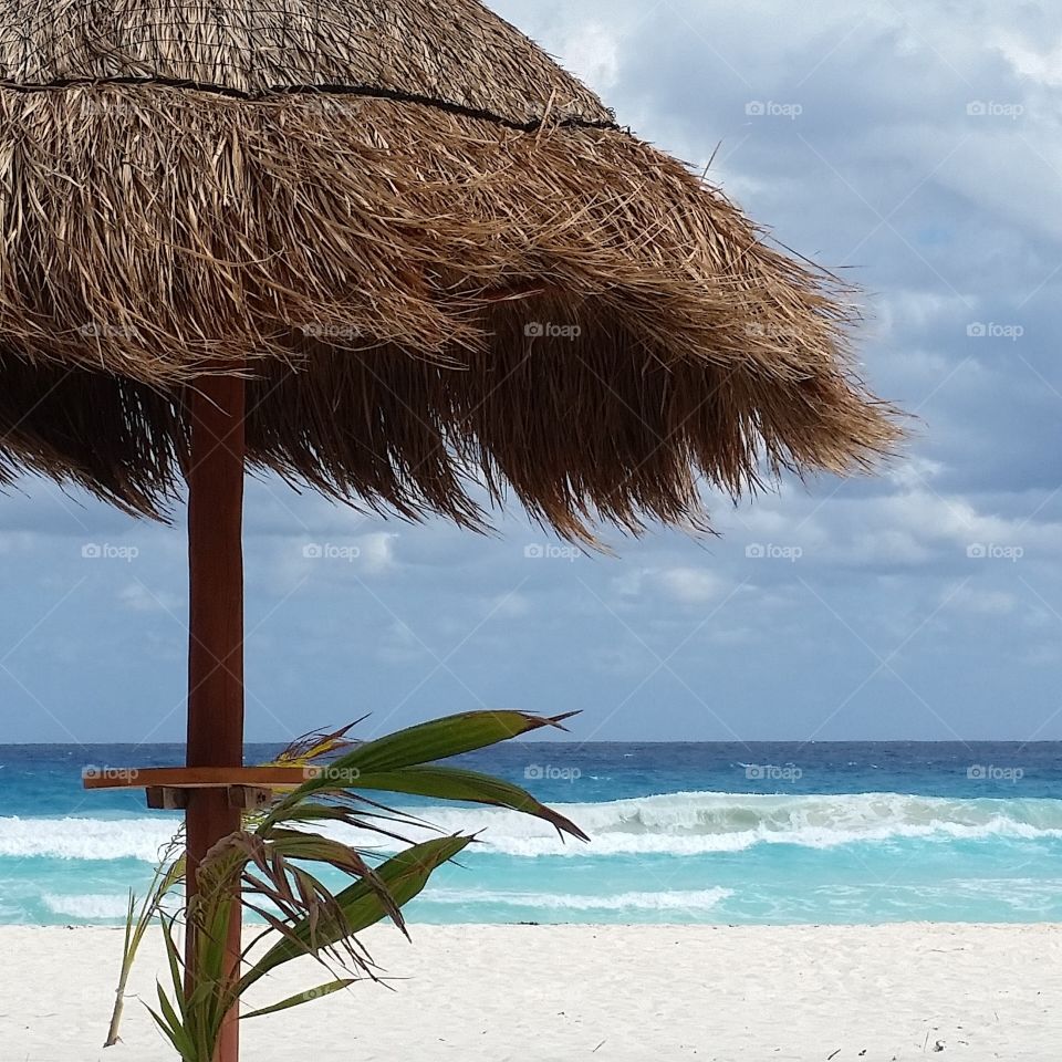Afternoon Delight. On the beach at the Paradisus Cancun