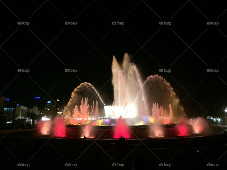 Magic fountain