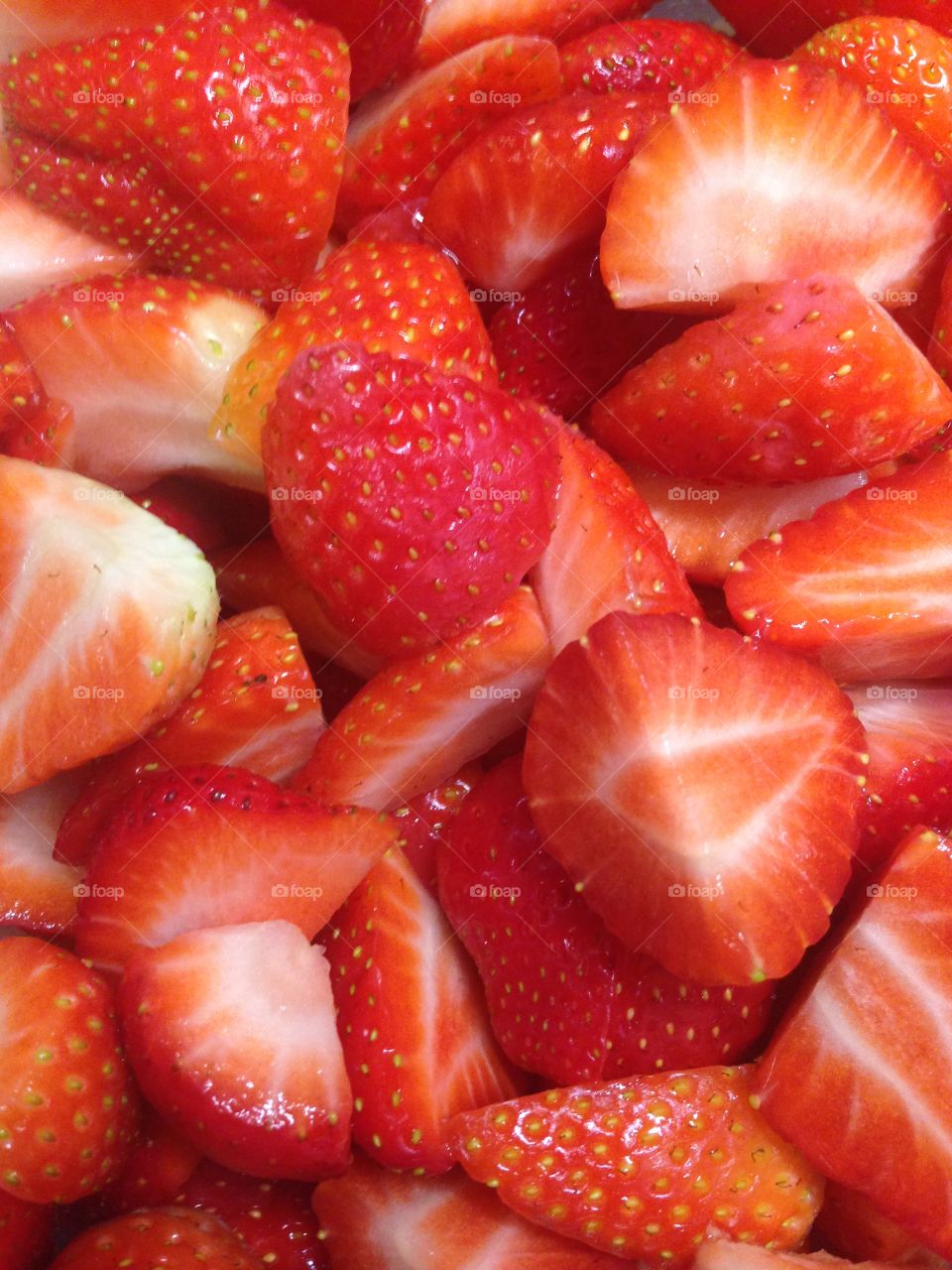Sweet strawberries yum!