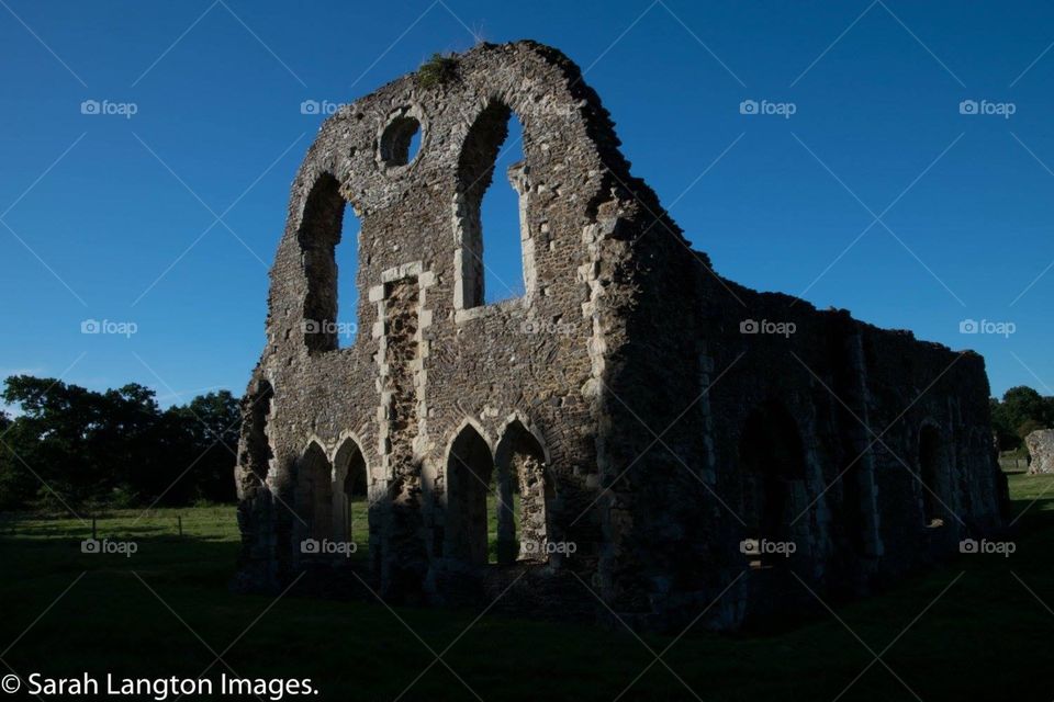 Waverley Abbey ruin 