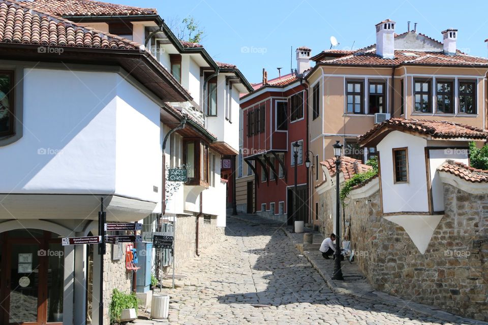 old town in Plovdiv