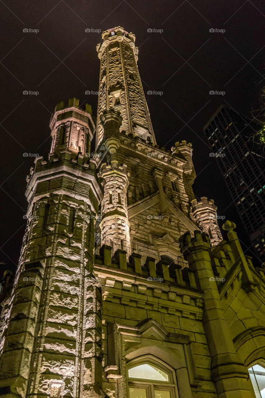 Chicago water tower