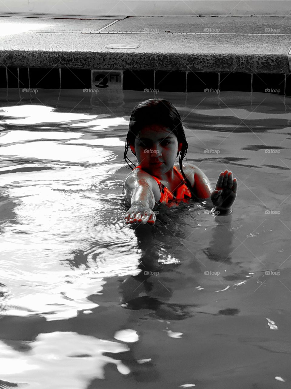 swimming