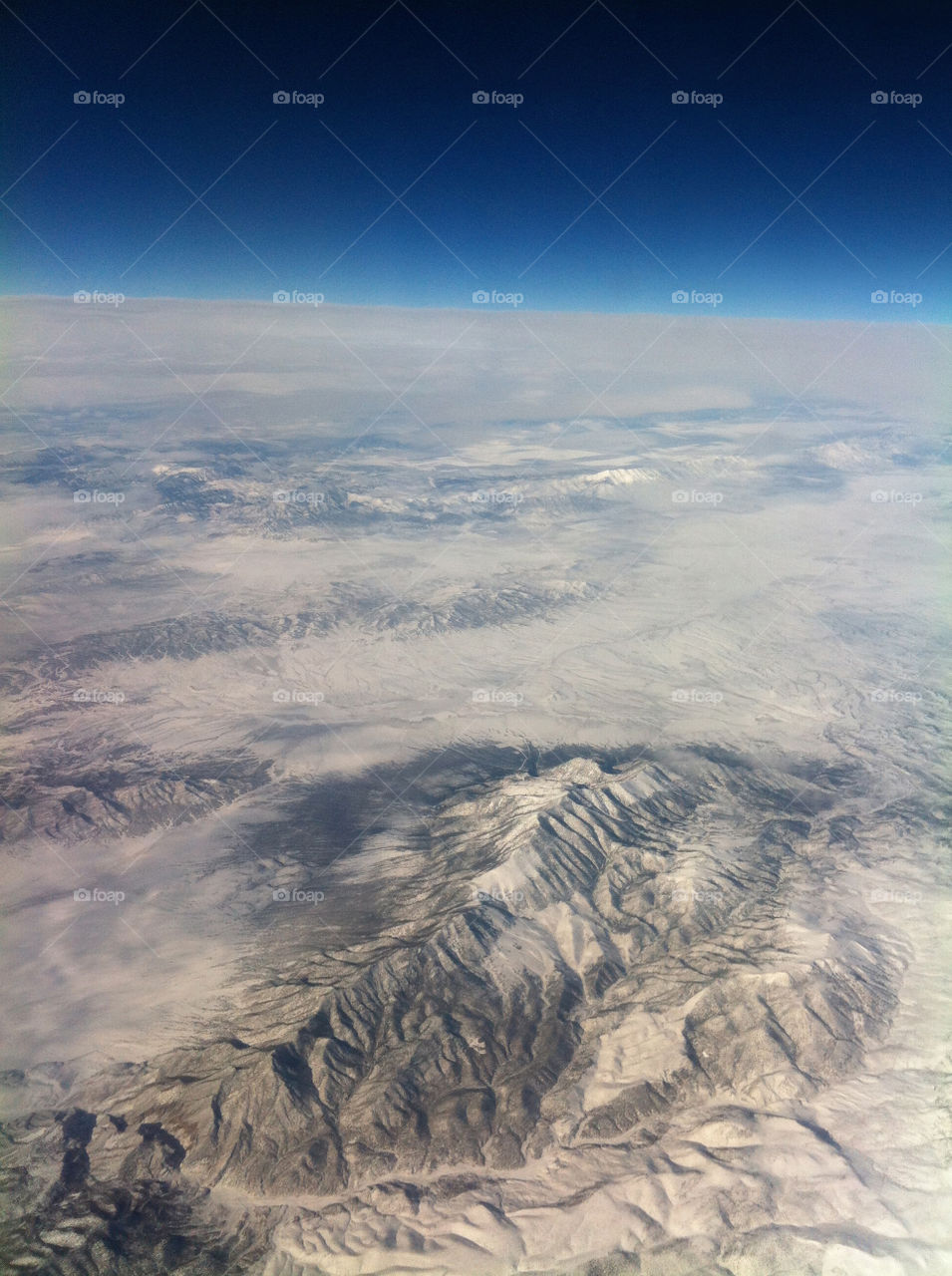 Taken above the skies somewhere over the rockies.