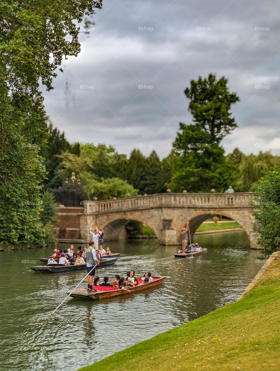 punting in Cambridge