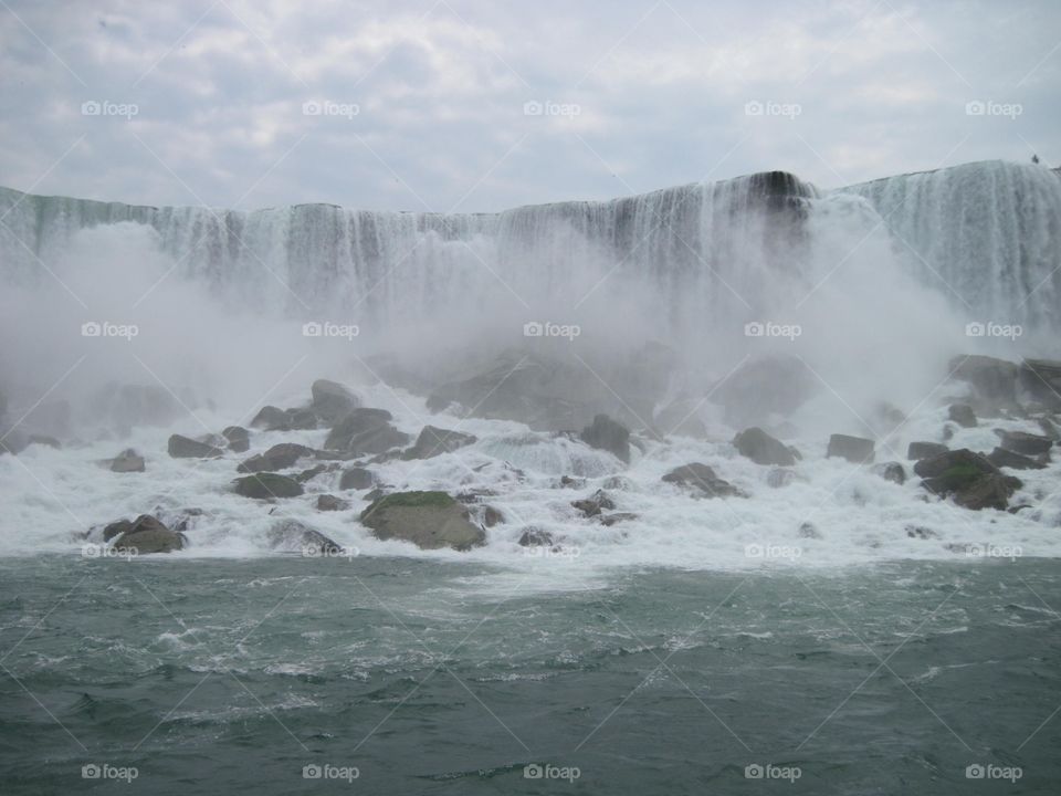 Cascades on Niagara Falls