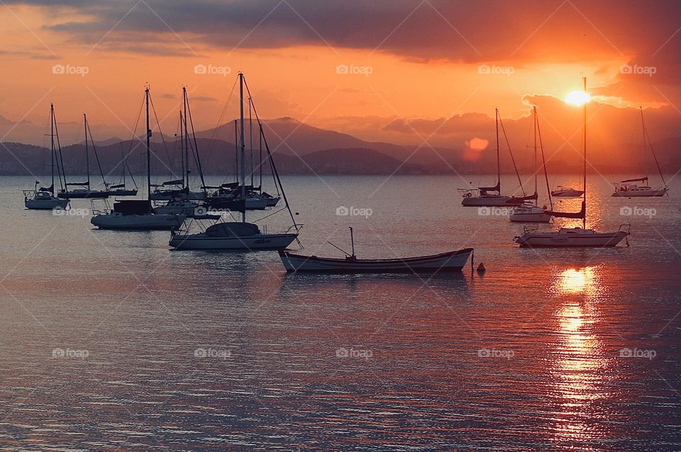 Sunset of Brazil 