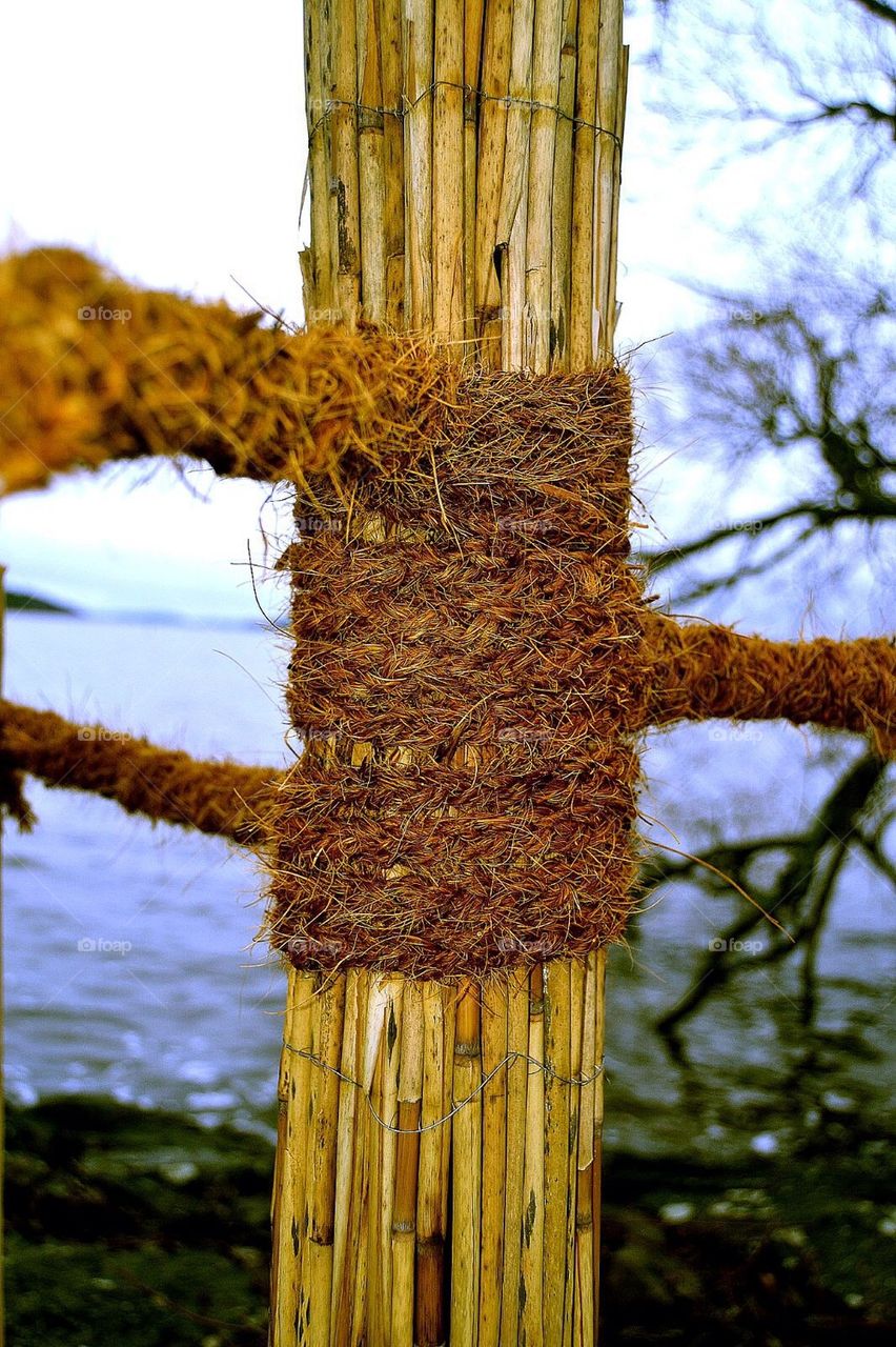 bambo seaweed rope cocanut by anetteaventyr