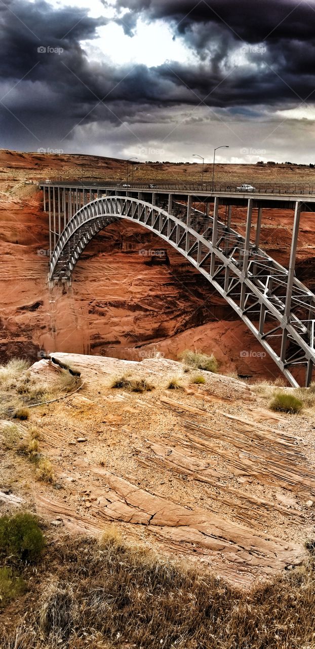 Lake powell bridge