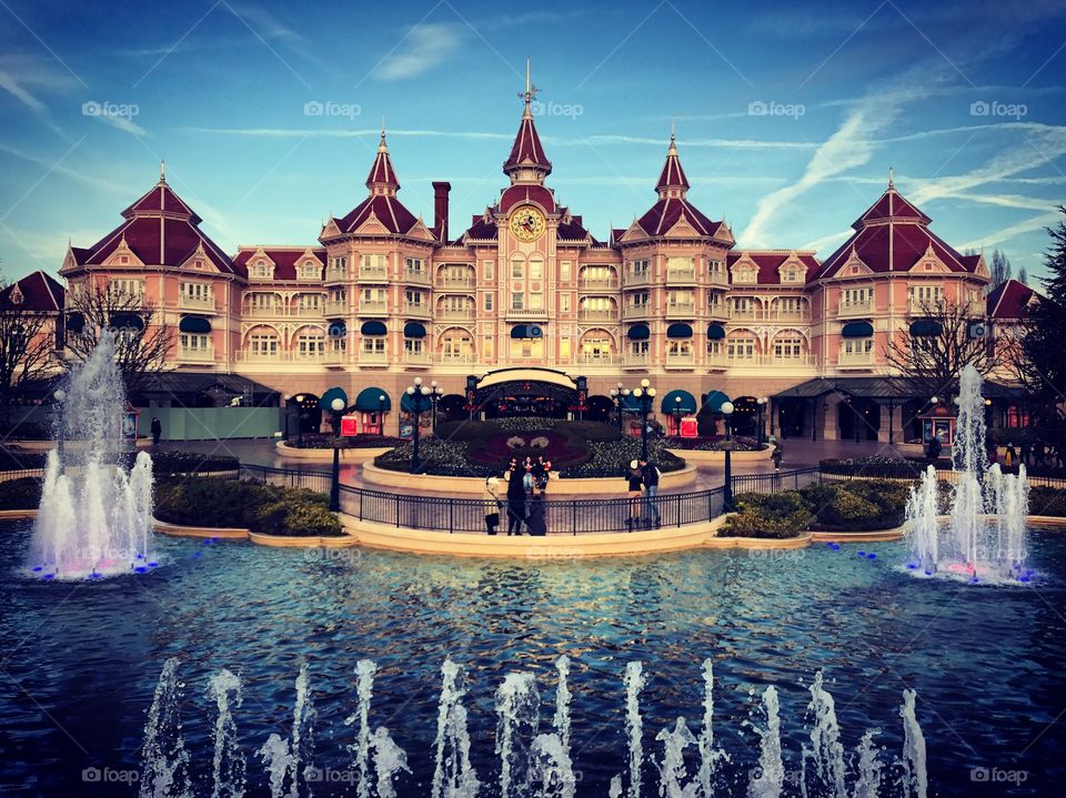 Disneyland Paris hotel. 