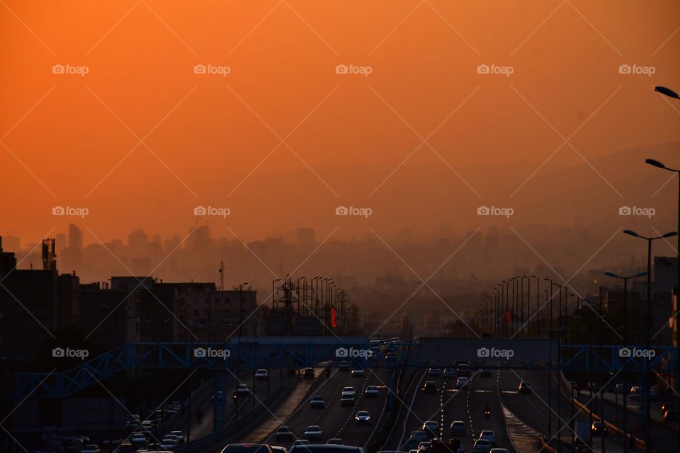 Bloody town ( iran , Tehran ) 