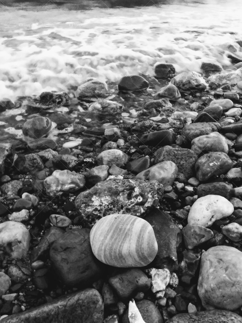 Strand Steine Wasser water stone.