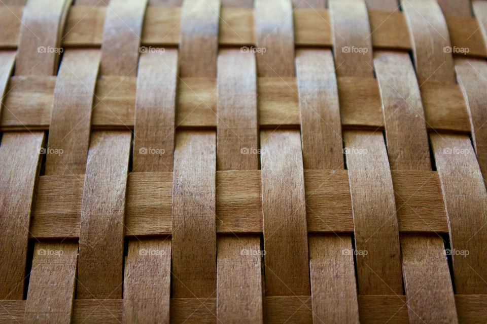 Creative Textures - wooden basket weave