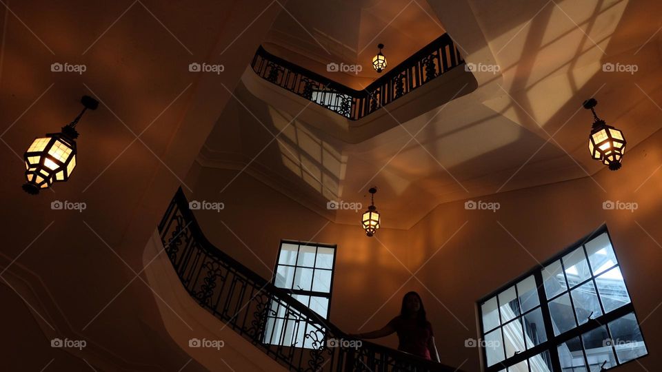 A play on lights, and shadows