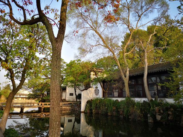Cang Lang Ting (the Surging Waves Pavilion) is the oldest classical garden in Suzhou, China, built in1048 BC.